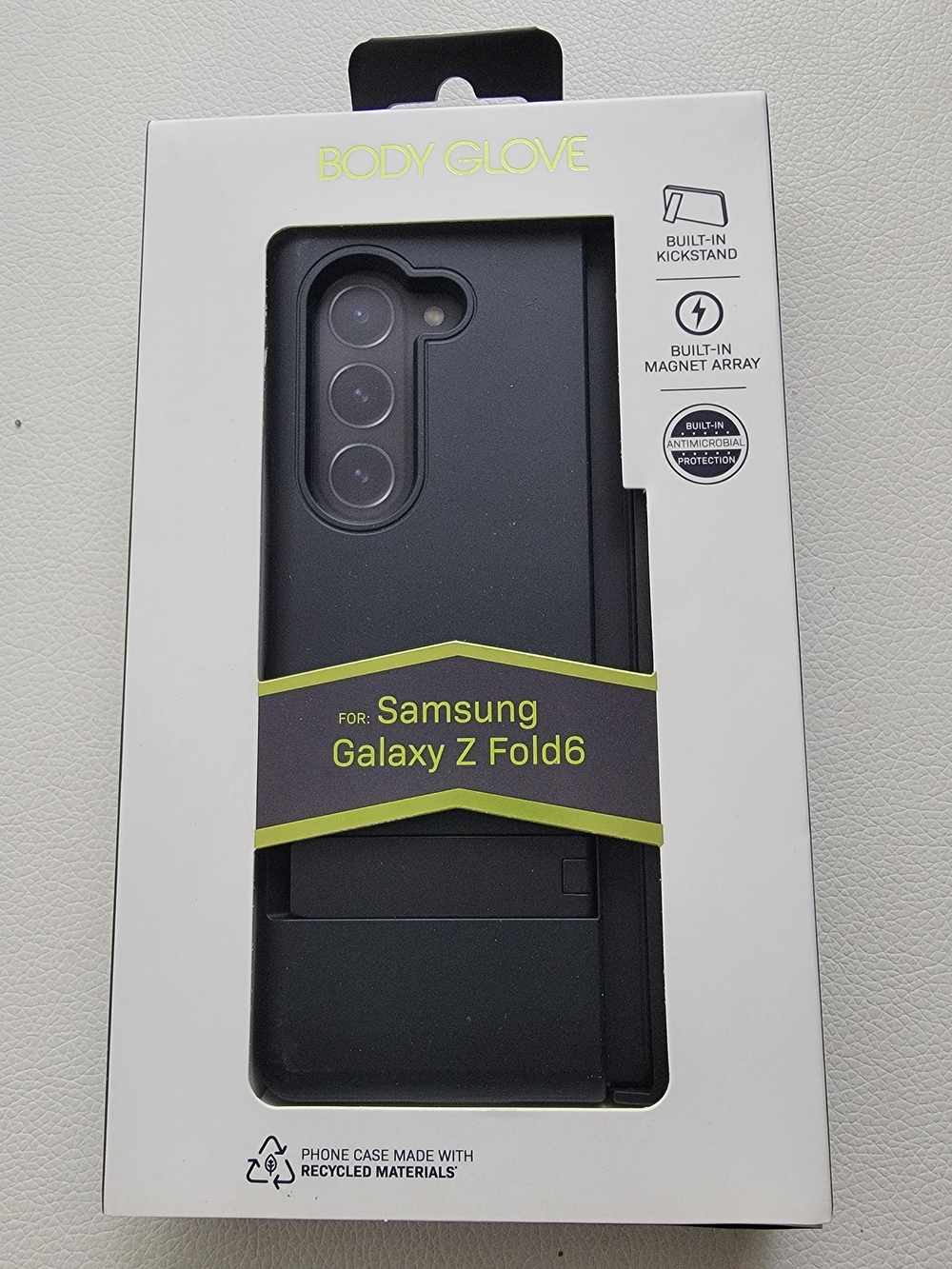 Body Glove Black Protective Case with Kickstand for Samsung Galaxy Z Fold6